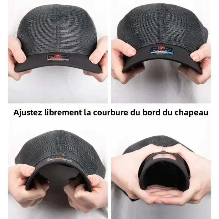 Nouvelles casquettes ajustées en maille pour hommes