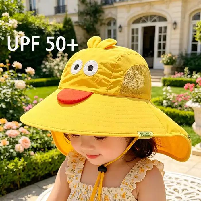 Chapeau de soleil pour tout-petits UPF50+ avec protection UV