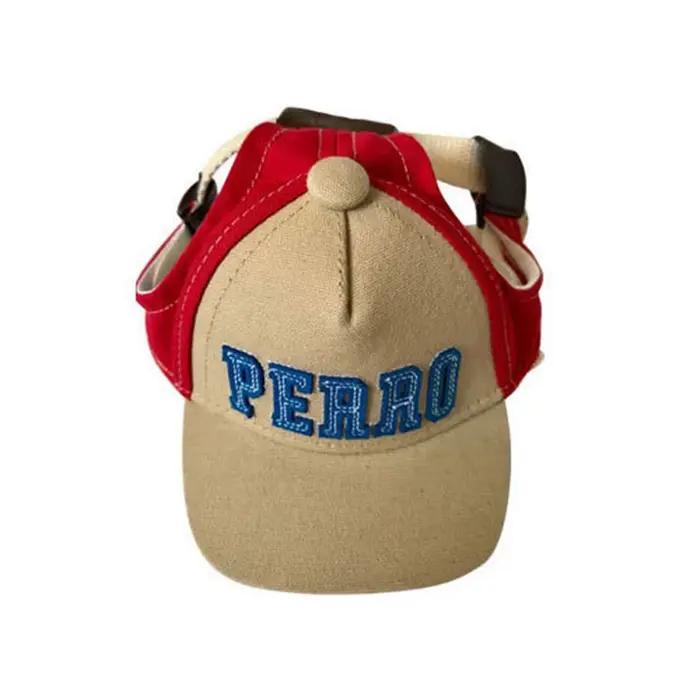 Casquette de sport avec lettre pour animaux de compagnie