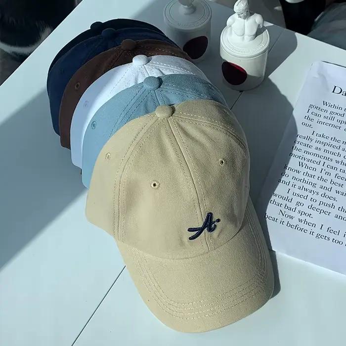 Casquette de Baseball avec Lettres Brodées pour Homme et Femme