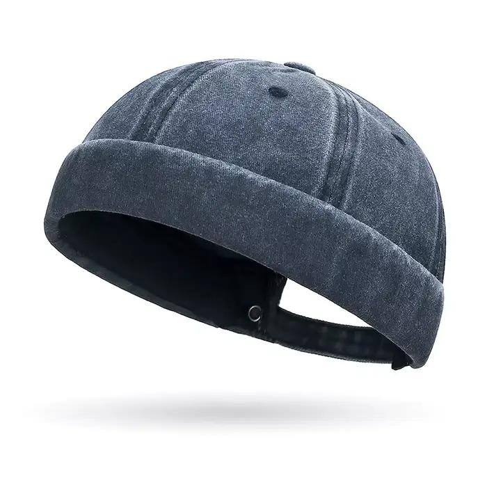 Casquette hip-hop délavée à capote souple de style rue polyvalente pour hommes et femmes pour toutes les saisons et les voyages