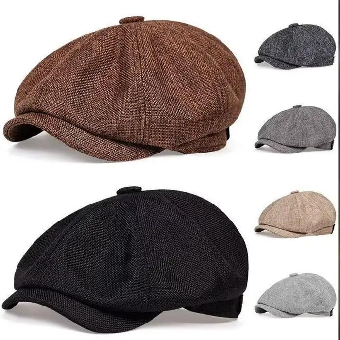 Hommes décontracté Peaky Blinders chapeau printemps automne rétro béret chapeaux sauvages