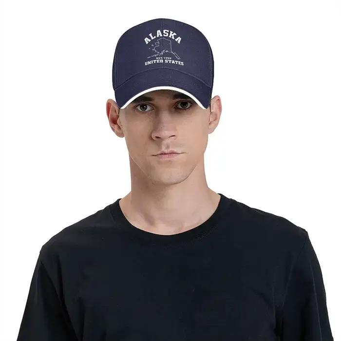 Alaska Est-Casquette de baseball pour hommes et femmes