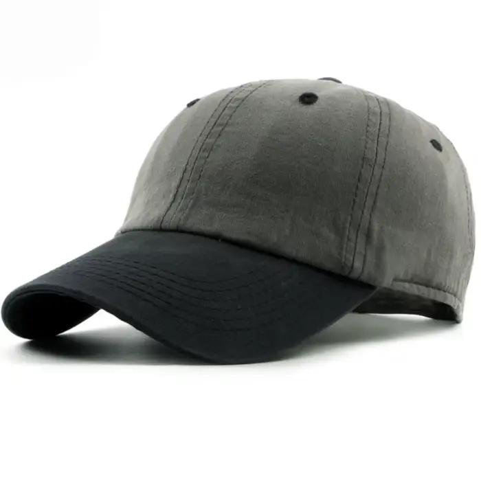 Casquette de baseball unie en toile de coton pour hommes et femmes