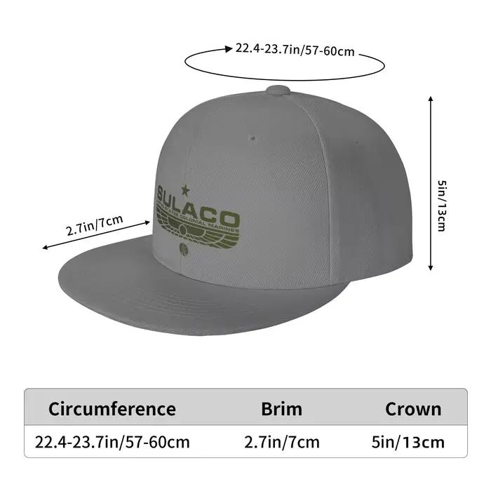 Chapeau de soleil à bord plat Sulaco tendance pour hommes