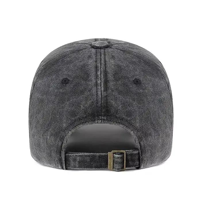 Casquette de Baseball coréenne en coton délavé