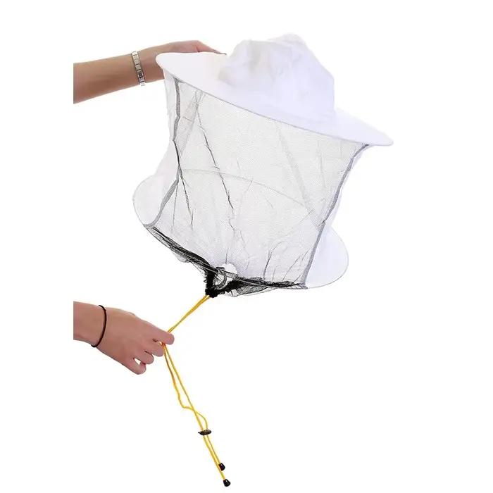 Chapeau d'apiculteur avec voile à double fil