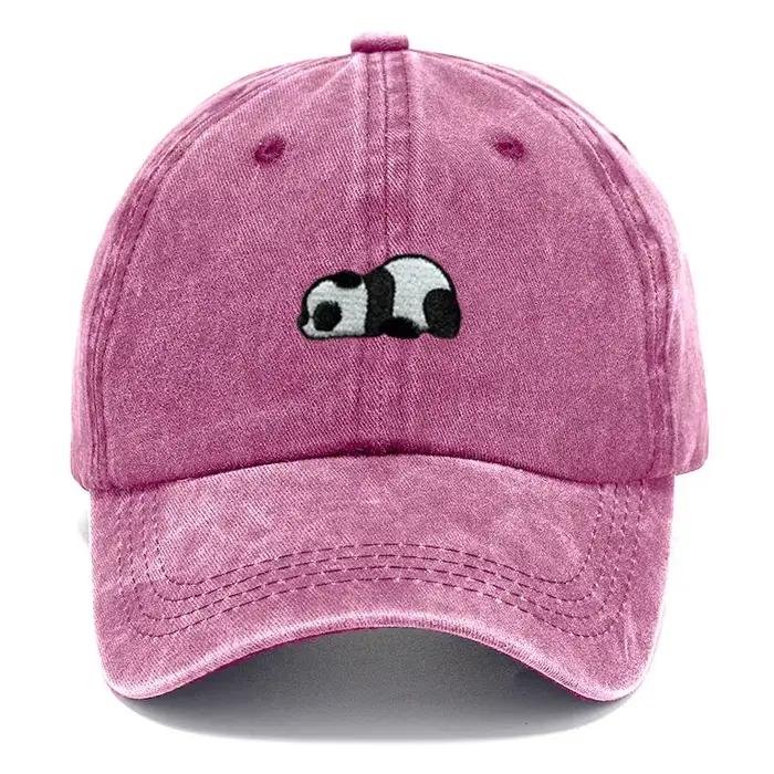 Casquette de baseball vintage unisexe en velours côtelé