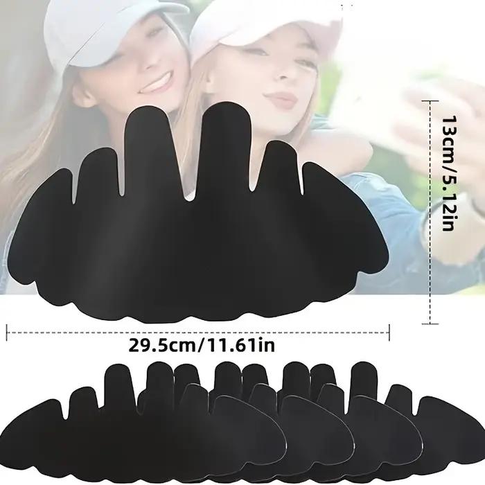 5/10 pièces casquette de Baseball doublure de sueur coussinets absorbants insérer
