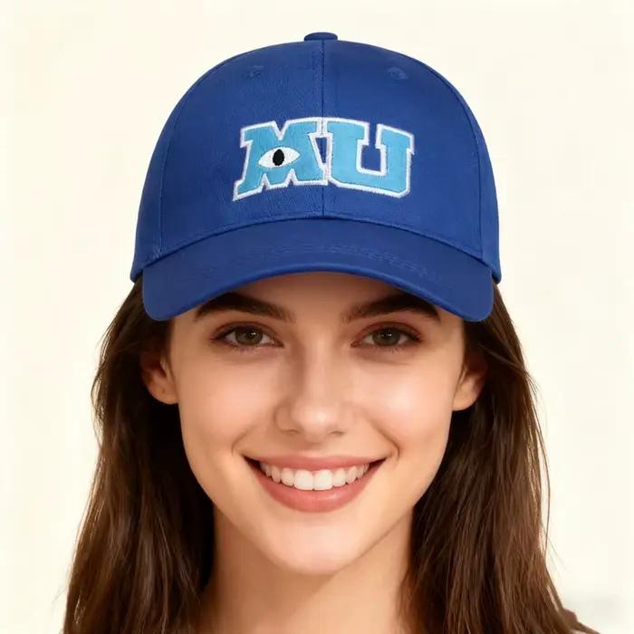 Casquette de Baseball Mike Wazowski Université des Monstres Casquette à Rabat Coton Réglable Style Fantaisie Occasions Spéciales Homme Femme