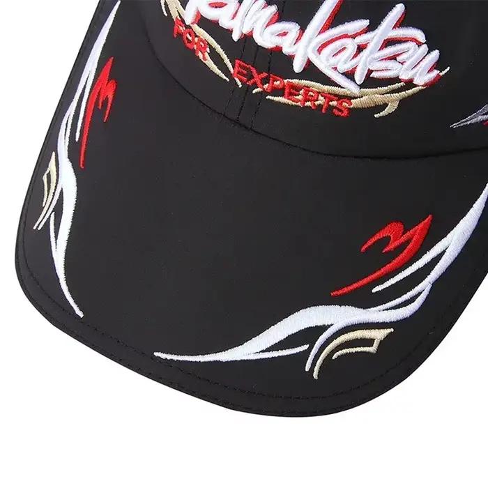 Gamakpetrol-Casquette de pêche coupe-vent avec clip pour homme