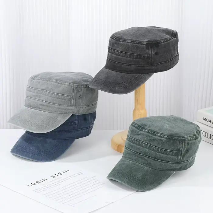 Casquette de baseball en denim à grosse tête pour hommes et femmes