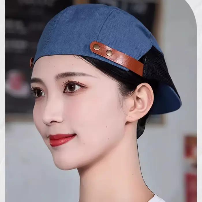 Casquette publicitaire béret personnalisé café Western Food serveur