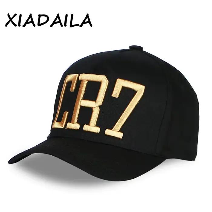 Cristiano Ronaldo CR7 casquette de baseball coton réglable 3D broderie os CR7 chapeau de relance hommes femmes chapeaux de sport décontractés