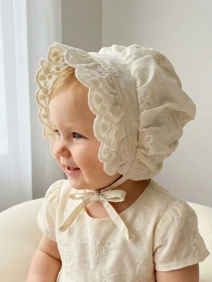 1 pièce Bonnet pour bébés filles 6-18 mois