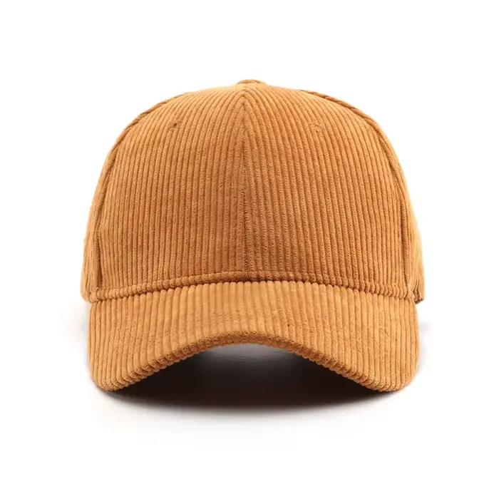 Casquette de Baseball en velours côtelé pour femmes et hommes