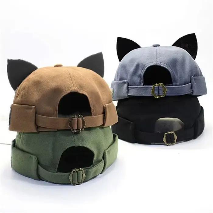 Chapeau Docker sans bord pour femme
