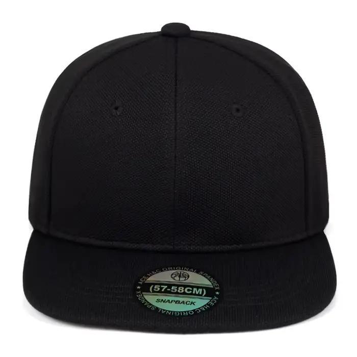 Casquettes Snapback non ajustables à dos fermé pour hommes