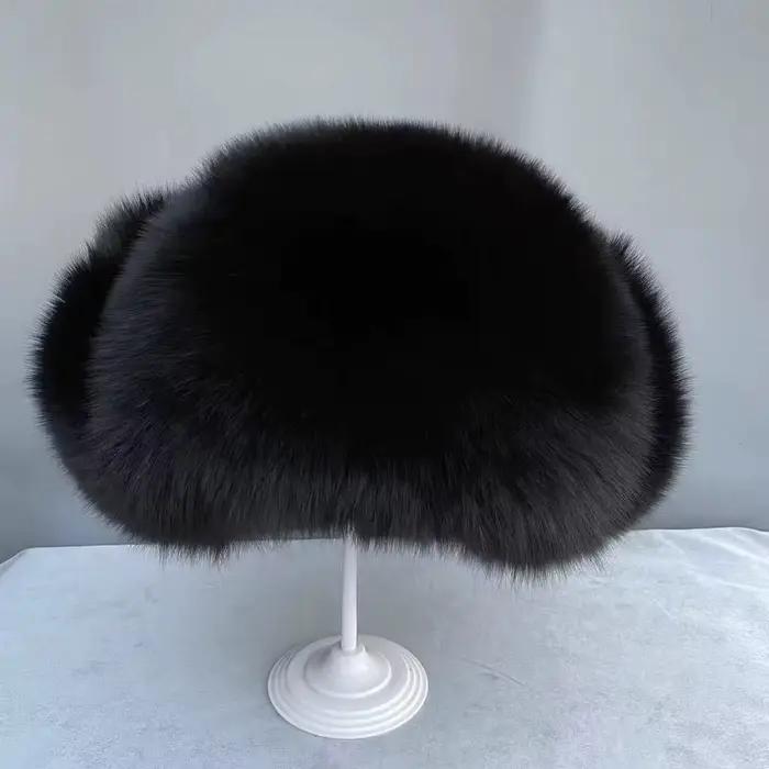 Chapeaux d'hiver en fausse fourrure unisexes doublés de polaire pour hommes et femmes, chapeaux de pilote Ushanka pour l'hiver, activités extérieures et événements festifs