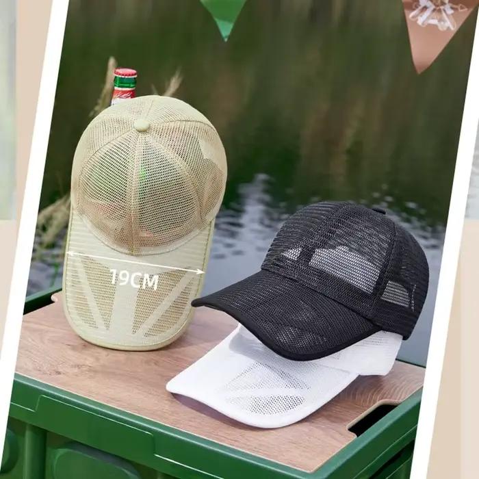 Casquette de baseball en maille à séchage rapide pour homme