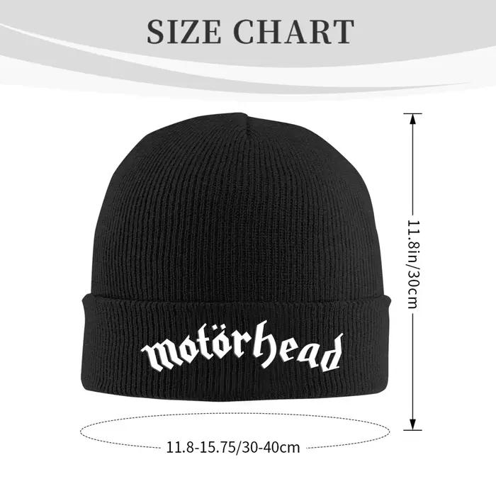 Motorhead tricoté chapeau bonnets automne hiver