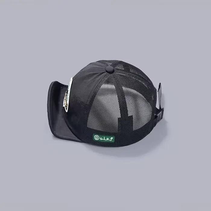 Casquette de baseball à visière courte de grande taille