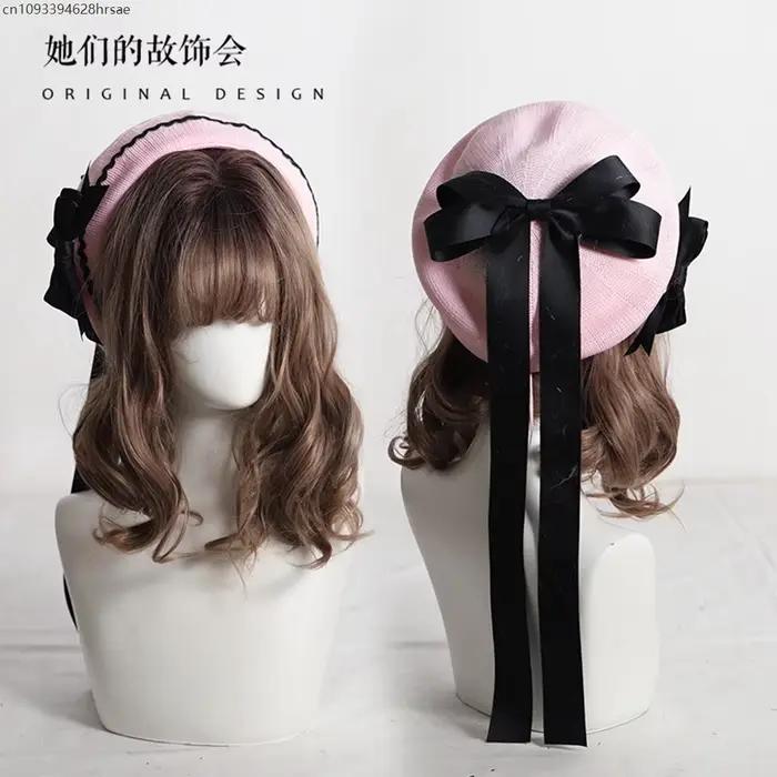 Béret Lolita mignon pour femmes et filles