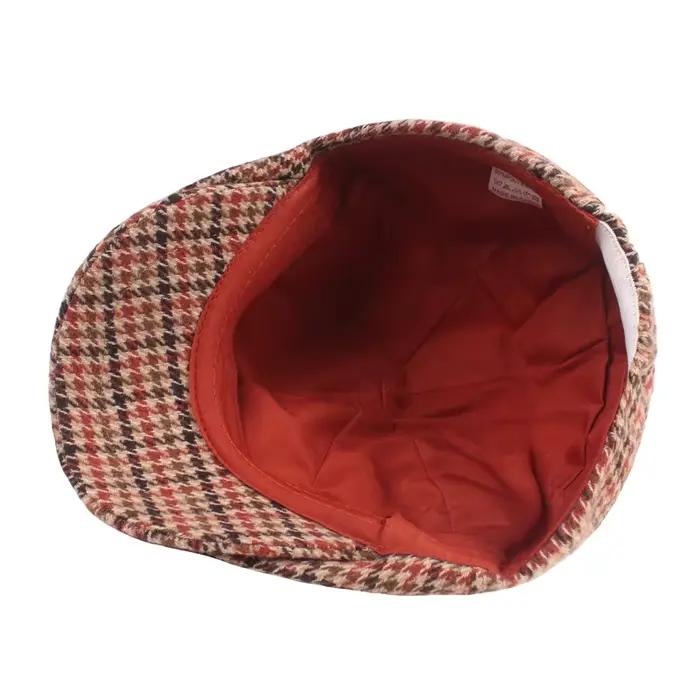 Casquette de journal pied-de-poule GSLYYGYX en coton, unisexe, rétro chic, pour femmes et hommes, adaptée aux saisons, décontractée, idéale pour les mariages, anniversaires et cadeaux d'affaires