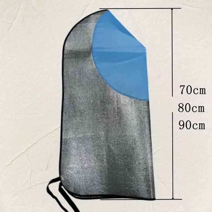 Cape à capuche anti-UV et anti-pluie - Chapeau respirant