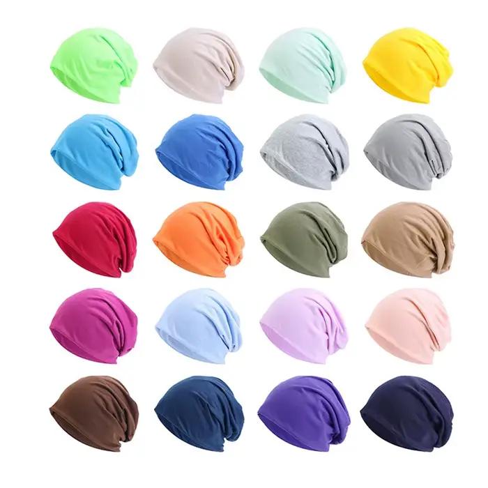Bonnet décontracté unisexe polyester ample pour femmes et hommes, multicolore, pour les quatre saisons, mode sport, occasions spéciales