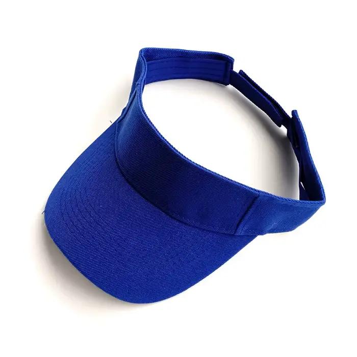 Casquette à visière de Tennis solide vide haut coton casquettes pour hommes visières pour femmes chapeaux de Baseball Sports de plein air Gorro Con Visera livraison directe