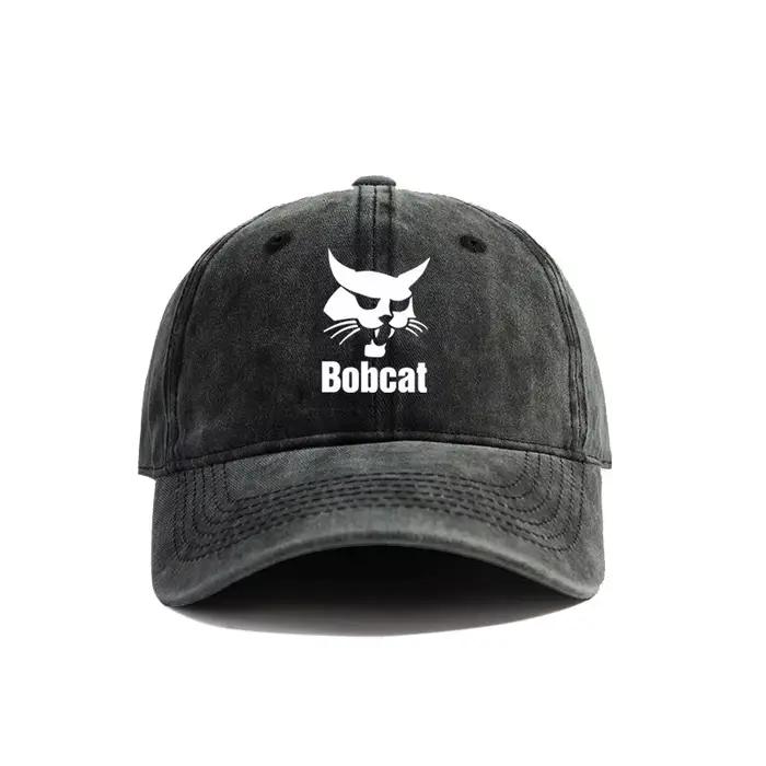 Bobcat Baseball Casquettes DistMurcia Chapeaux Casquette Hommes Femmes Rétro En Plein Air D'été Réglable