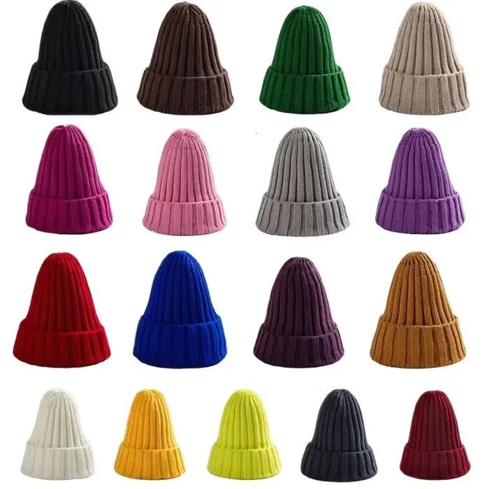 Chapeau d'Hiver en Coton Mélangé pour Homme et Femme