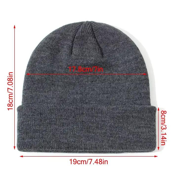 Bonnet d'hiver chaud en tricot doux pour enfants