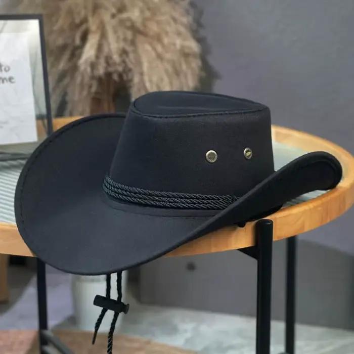 Chapeau de cowboy occidental tendance