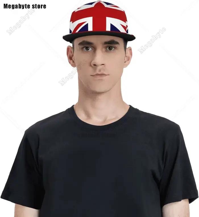 Casquette de baseball britannique réglable unisexe