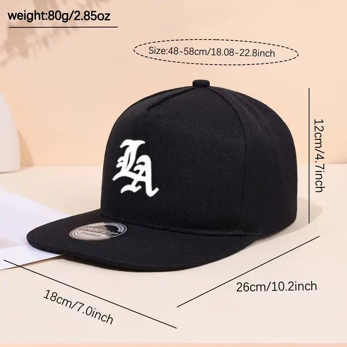 Casquette de baseball à bords plats Edgy LA Emblend