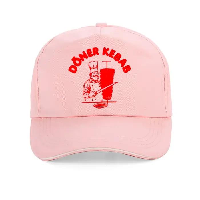 Casquette de baseball unisexe avec imprimé Doner Kebab