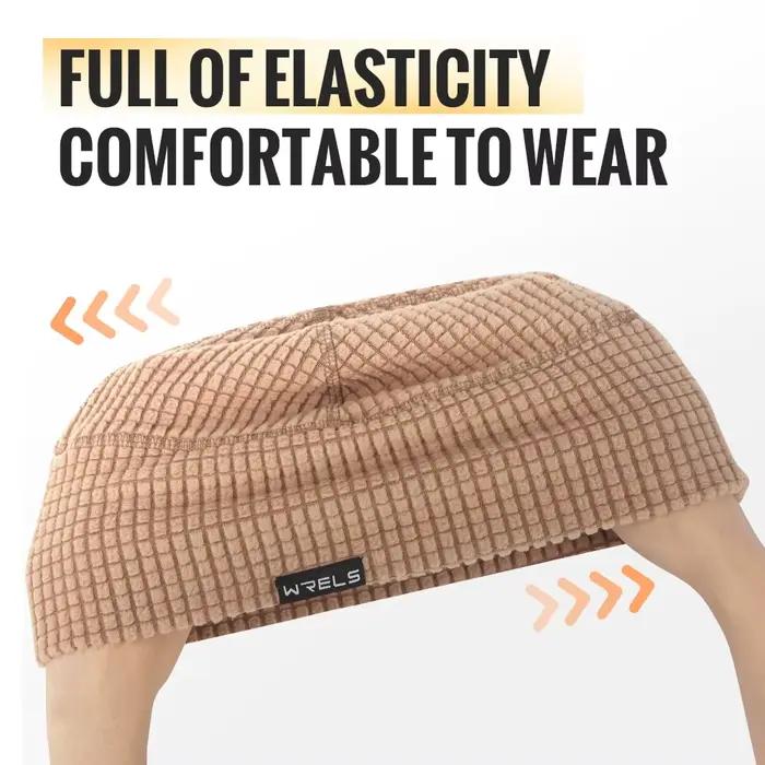 WRELS coupe-vent femmes hommes polaire gaufre chaud bonnet chapeau automne hiver doux confortable Ski cyclisme casquette