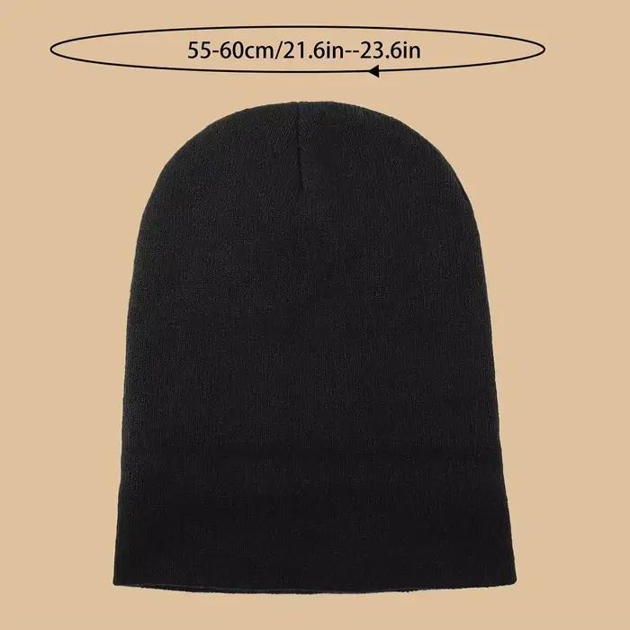 Bonnet en tricot doublé avec broderie «Norway»