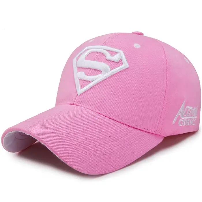Casquette de baseball en coton avec logo Superman