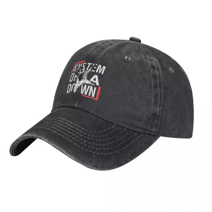 Casquette de baseball imprimée System Of A Down casquette de camionneur pour hommes et femmes style sport coton réglable pour les quatre saisons occasions spéciales et décontractées