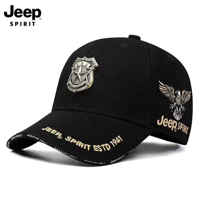 Casquette de baseball pour hommes de la marque Jeep chapeau de protection solaire style moderne couleurs variées pour homme ocassions spéciales printemps été