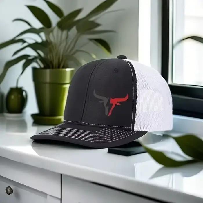 Casquette de Baseball d'été décontractée avec tête de taureau imprimée