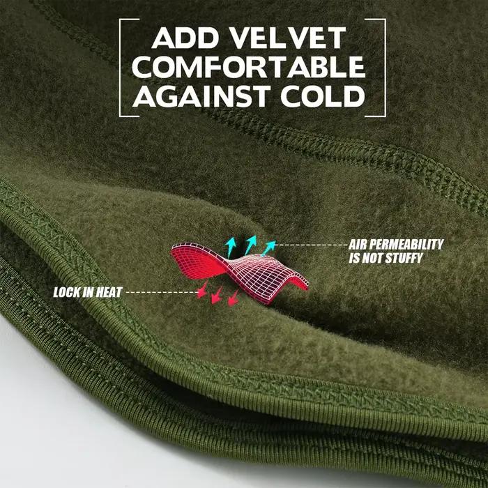 Chapeaux d'hiver thermiques en polaire pour hommes et femmes