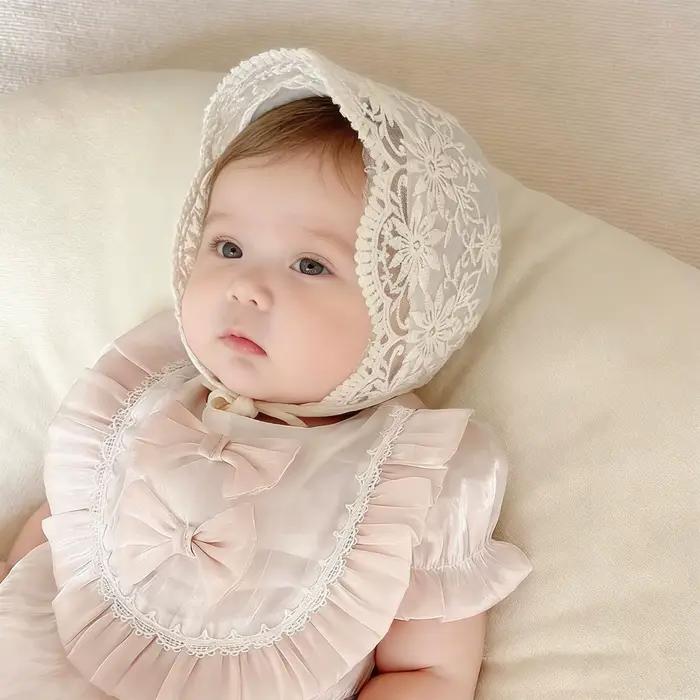 Chapeau de bébé en dentelle pour nouveau-né princesses photos automne printemps occasions spéciales