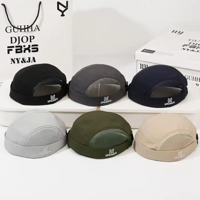 Chapeau Homme Tendance en Tissu Doux