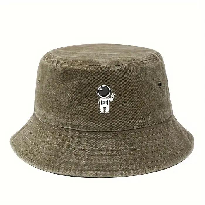 Chapeau de pêcheur à motif d'astronaute