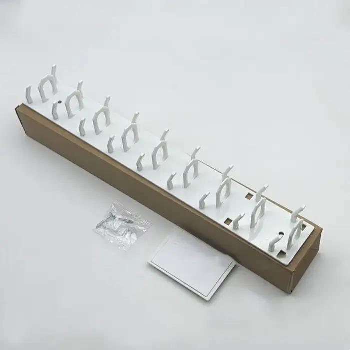 Élégant 9 grilles mur chapeau support gain de place pratique