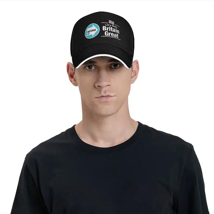 Casquette de baseball avec logo personnalisé pour hommes